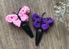 Butterfly Snap Clips -Combo - Set of 2 (Pink/Purple)