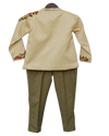 Pre-Order: Ivory Bandhgala with Beige Pants