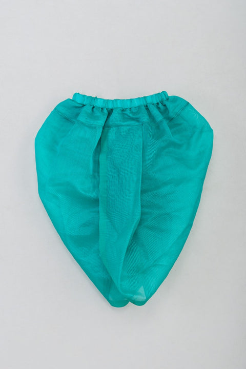 Turtle Angarkha with Sea Green Dhoti