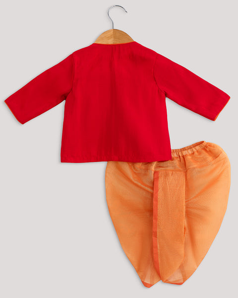 Pre-Order: Camel Angrakha with Dhoti