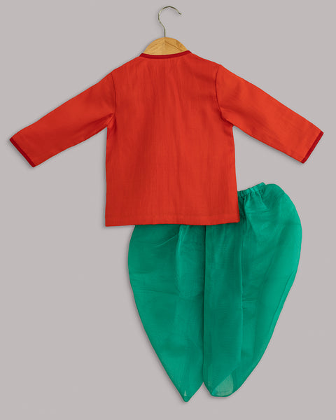 Pre-Order: Dinosaur Angrakha with Dhoti