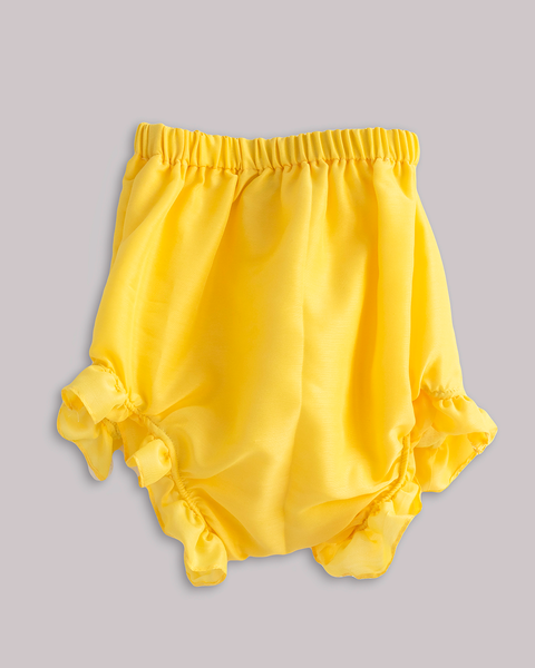 Pre-Order: Yellow Moti Booti Top with Yellow Bloomers