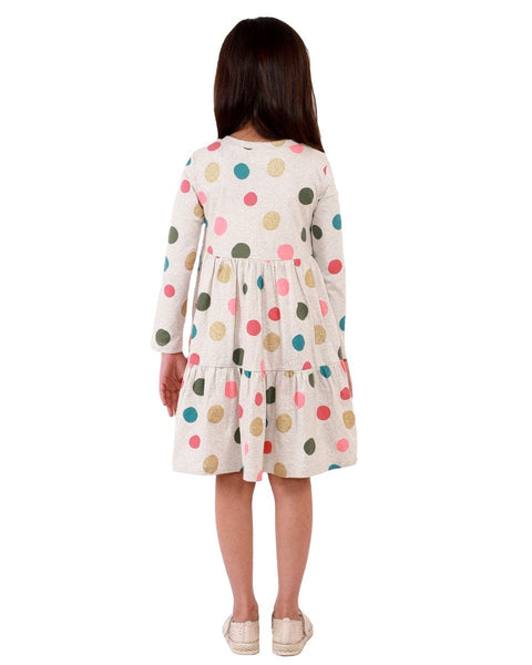 Pre-Order: Polka Dot Printed Tier Dress