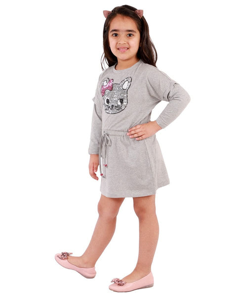 Sequin Cat Dress