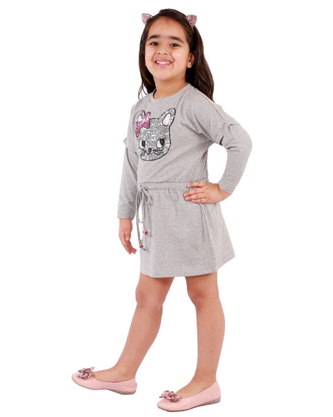 Sequin Cat Dress