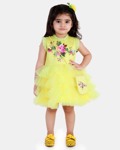 Pre-Order: Floral Yellow Dress