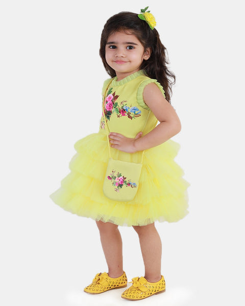 Pre-Order: Floral Yellow Dress