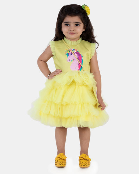 Pre-Order: Unicorn Yellow Dress