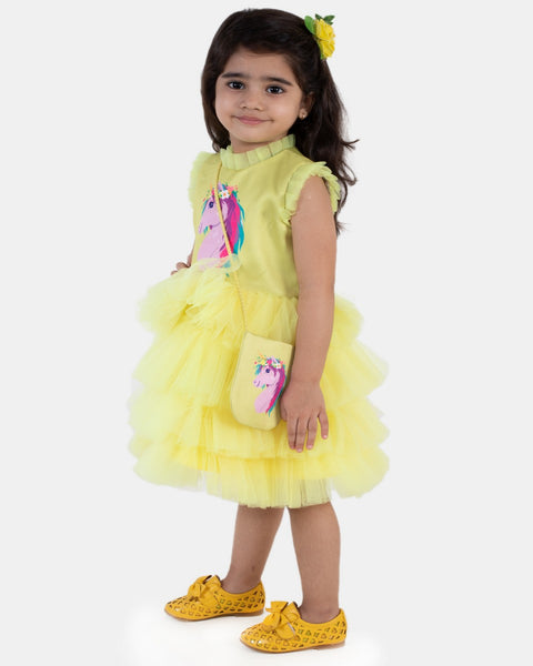 Pre-Order: Unicorn Yellow Dress