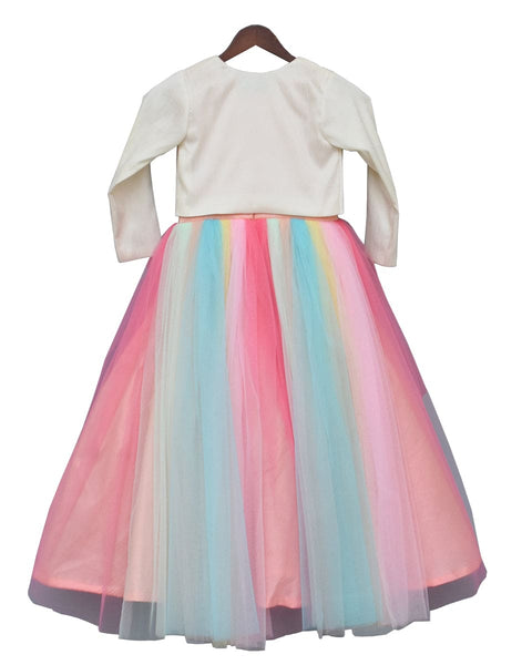 Pre-Order: Multi Colour Unicorn Gown