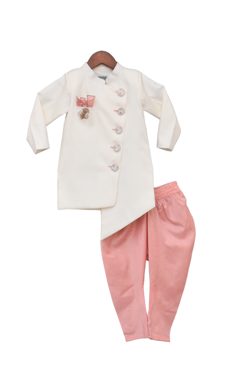 Pre-Order: Off-White Ajkan with Churidar