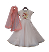 Pre-Order: Peach Anarkali Dress with Peach Dupatta