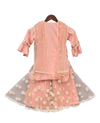 Pre-Order: Peach Kurti with Sharara