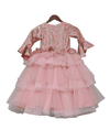Pre-Order: Peach Simmer Gown