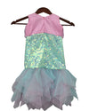 Pre-Order: Pink and Green Mermaid Long Dress