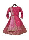 Pre-Order: Pink Sequence Embroidery Anarkali Dress