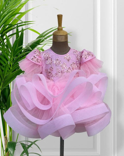 Pre-Order: Baby Pink Ruffle Dress
