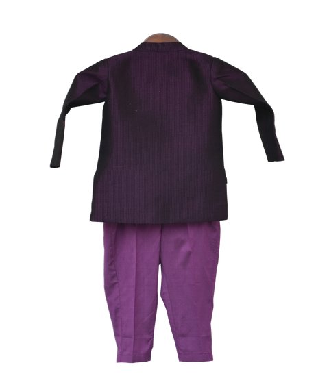 Pre-Order: Purple Ajkan with Pant
