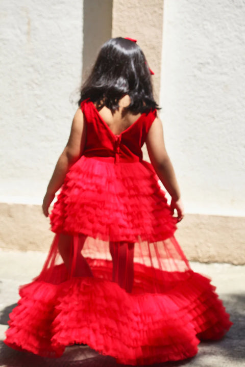 Pre-Order: Red Duchess Princess Gown