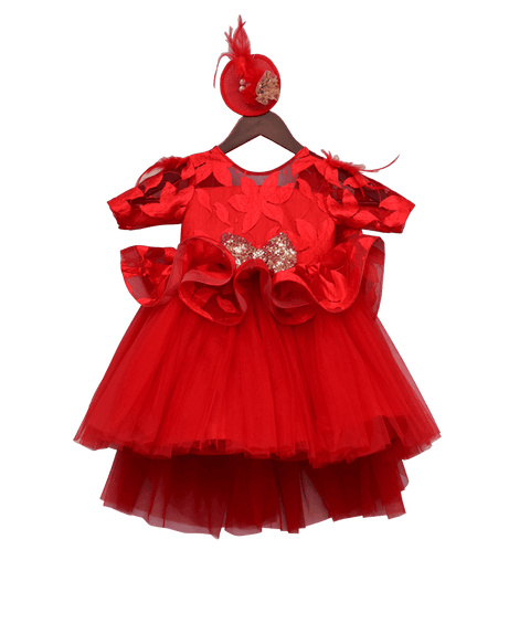 Pre-Order: Red Lace Frock