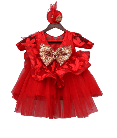 Pre-Order: Red Lace Frock