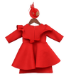 Red Neoprene Dress