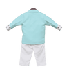 Pre-Order: Sea Green Coat with Shirt & Pant