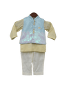 Pre-Order: Sequence Nehru Jacket with Kurta & Pant