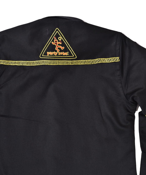 Pre-Order: Black Shirt with Tractor Embroidery