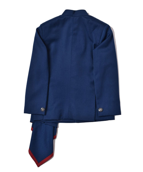 Pre-Order: Blue Jodhpuri with Drape