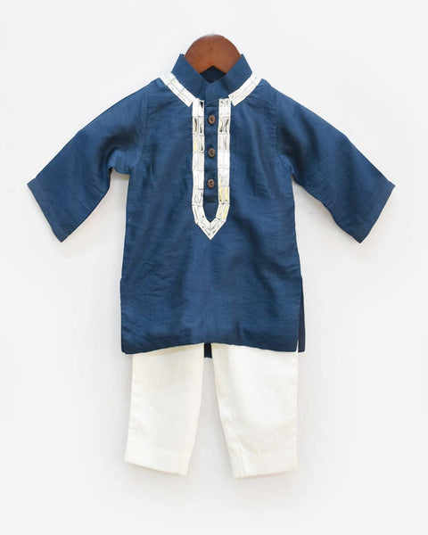 Pre-Order: Teal Blue Kurta and Pant