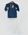 Pre-Order: Teal Blue Kurta with Salwar