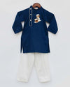 Pre-Order: Teal Blue Kurta with Salwar