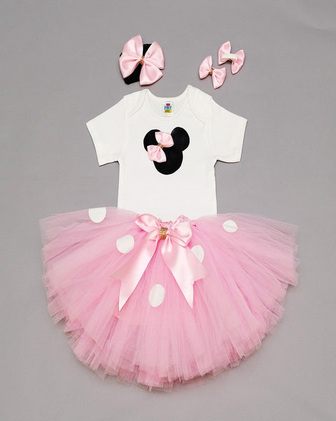 Pre-Order: Pink Premium Minnie Outfit