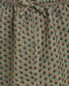 Pre-Order: Boys Bundi Kurta Set Printed Buti - Blue