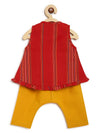 Pre-Order: Baby Girl Set Stripe - Red