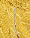 Pre-Order: Girls Suit Set Printed Bandhani - Green