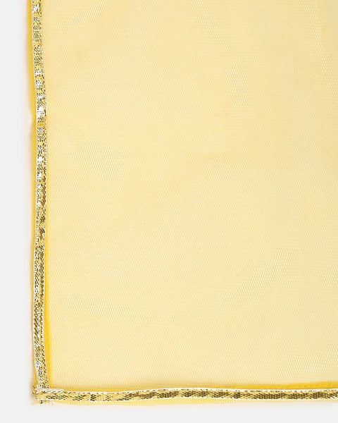 Pre-Order: Girls Lehenga Set Printed Bandhani - Green