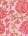 Pre-Order: Girls Lehenga Set Printed Floral - Pink