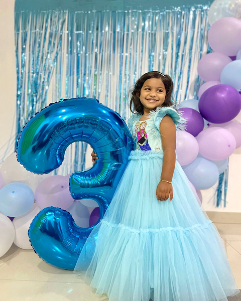 Pre-Order: Frozen Ankle Length Dress