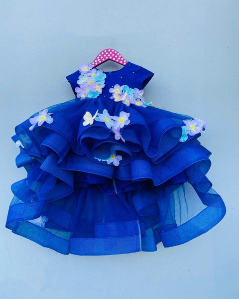 Pre-Order: Royal Blue High Low Dress