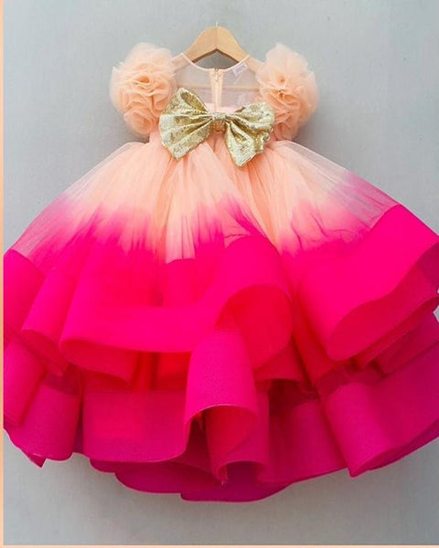 Pre-Order: Peach/Pink Gown
