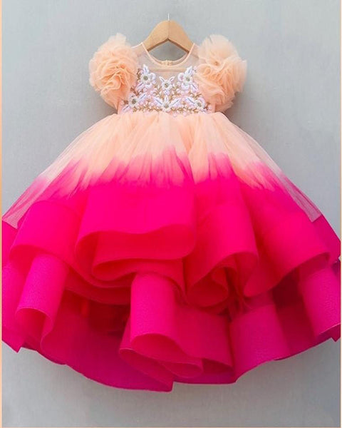 Pre-Order: Peach/Pink Gown