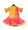 Pre-Order: Yellow Butti Kurti with Sharara