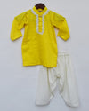 Pre-Order: Yellow Kurta with Dori work and Salwar
