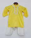 Pre-Order: Yellow Kurta with Dori work and Salwar